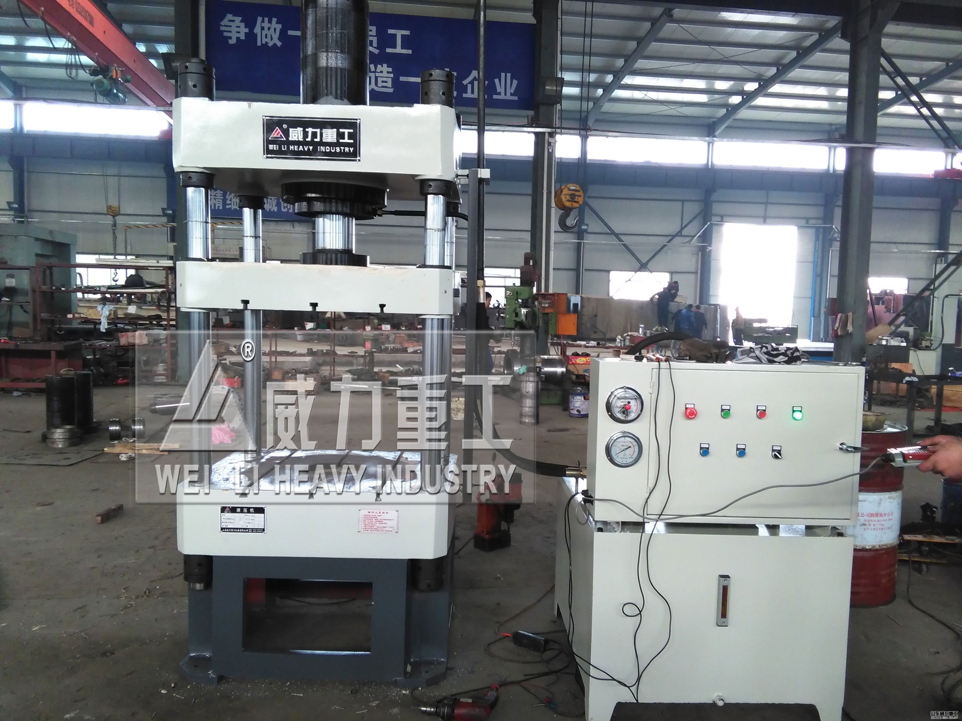 100T液壓開口800行程600工作臺800X800