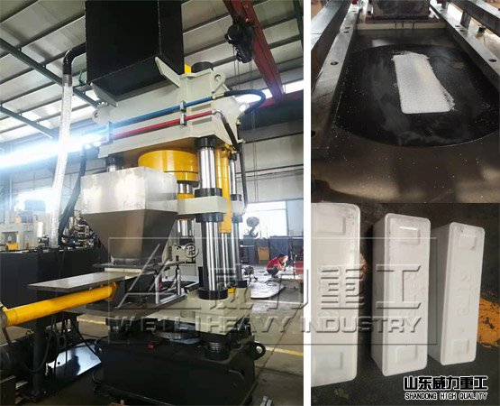 浴鹽成型液壓機案例