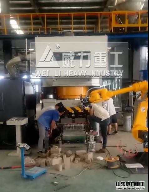 耐火磚成型液壓機(jī)安裝調(diào)試