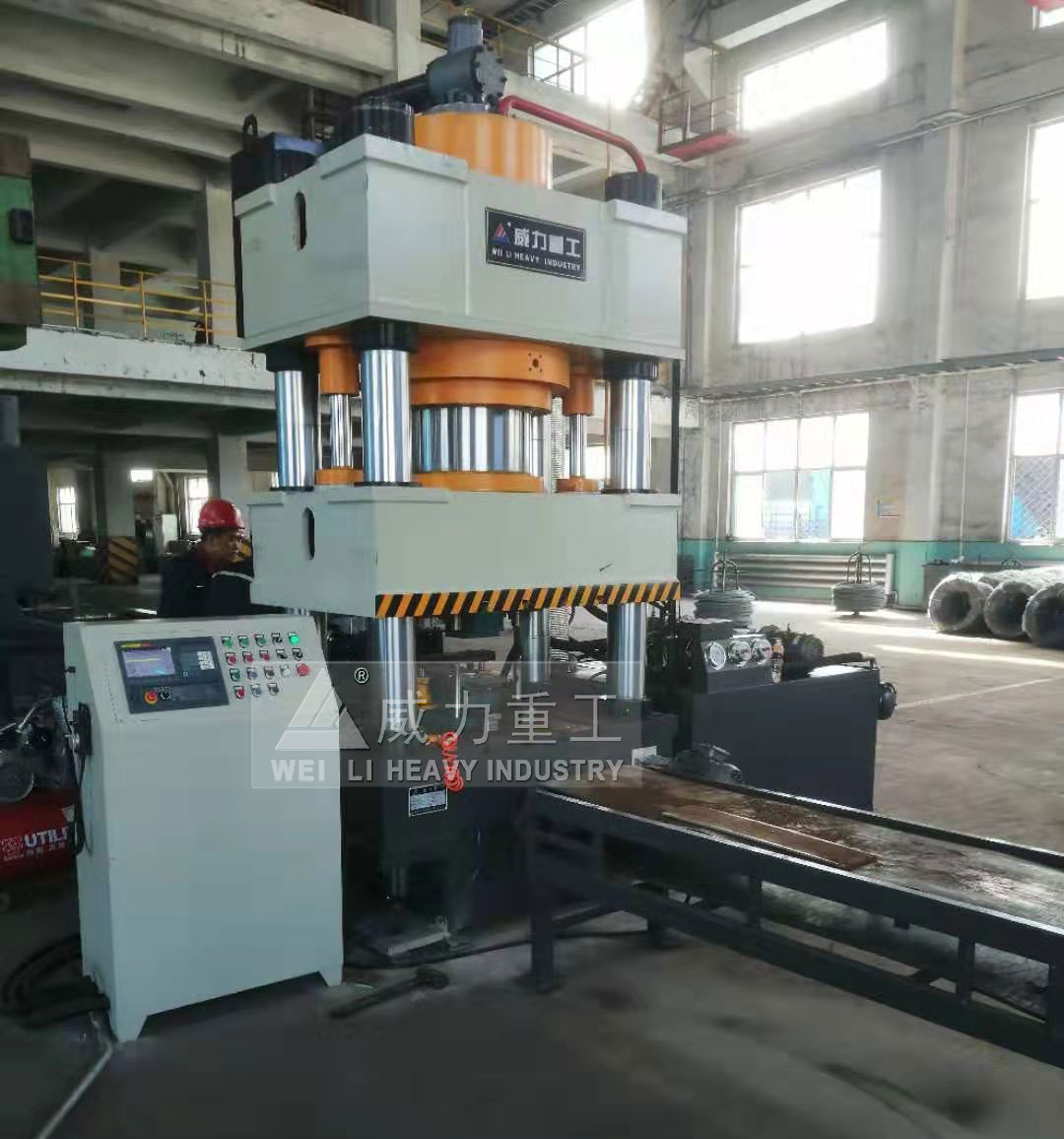 沖壓礦用錨桿托盤(pán)液壓機(jī)