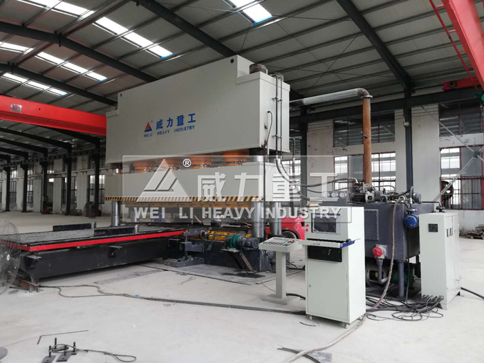 伺服系統(tǒng)金屬波紋板多缸液壓機(jī)