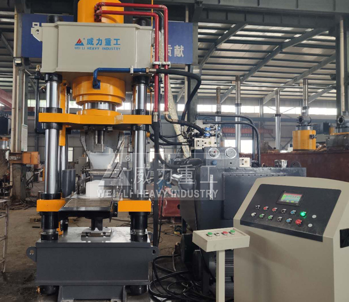 500噸陶瓷法蘭件成型液壓機(jī)