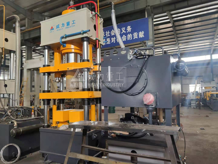 氧化鋁陶瓷粉末成型四柱液壓機(jī)